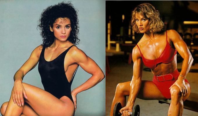 Gladys Portugues & Cory Everson