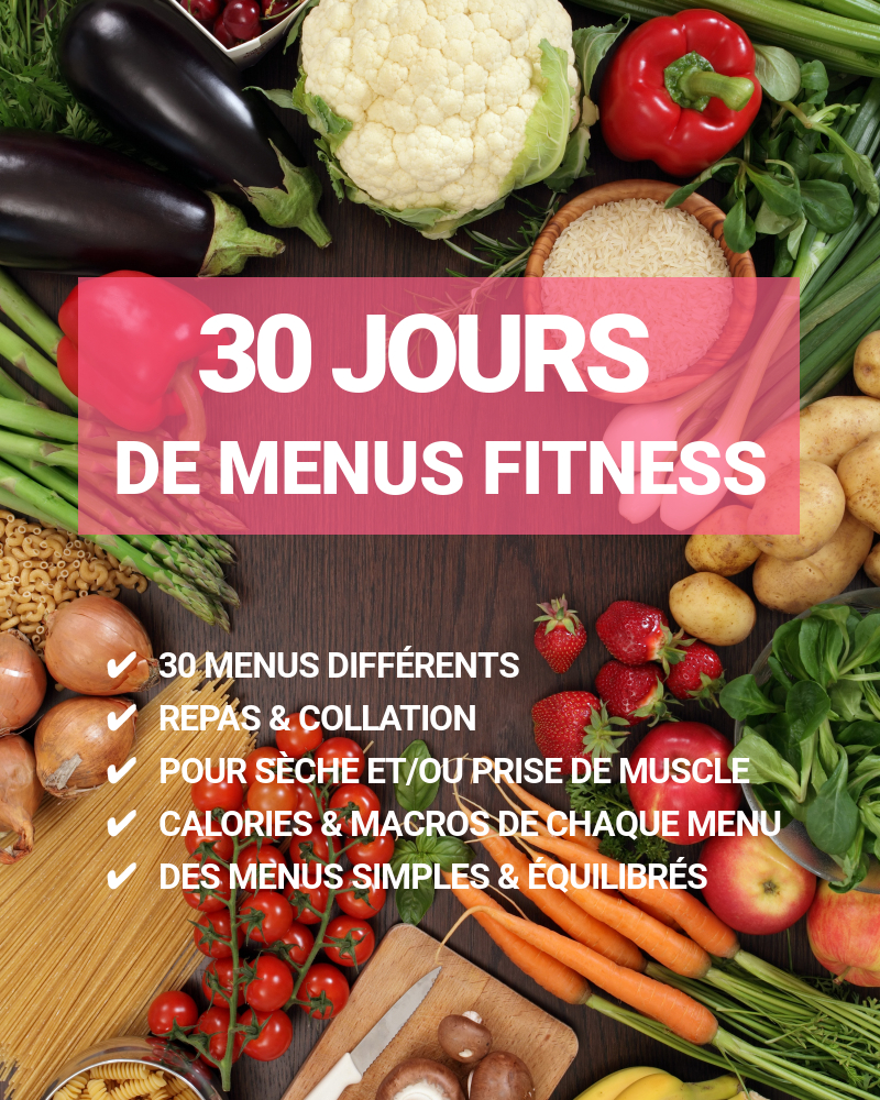 FITFOOD 30 jours de menus fitness